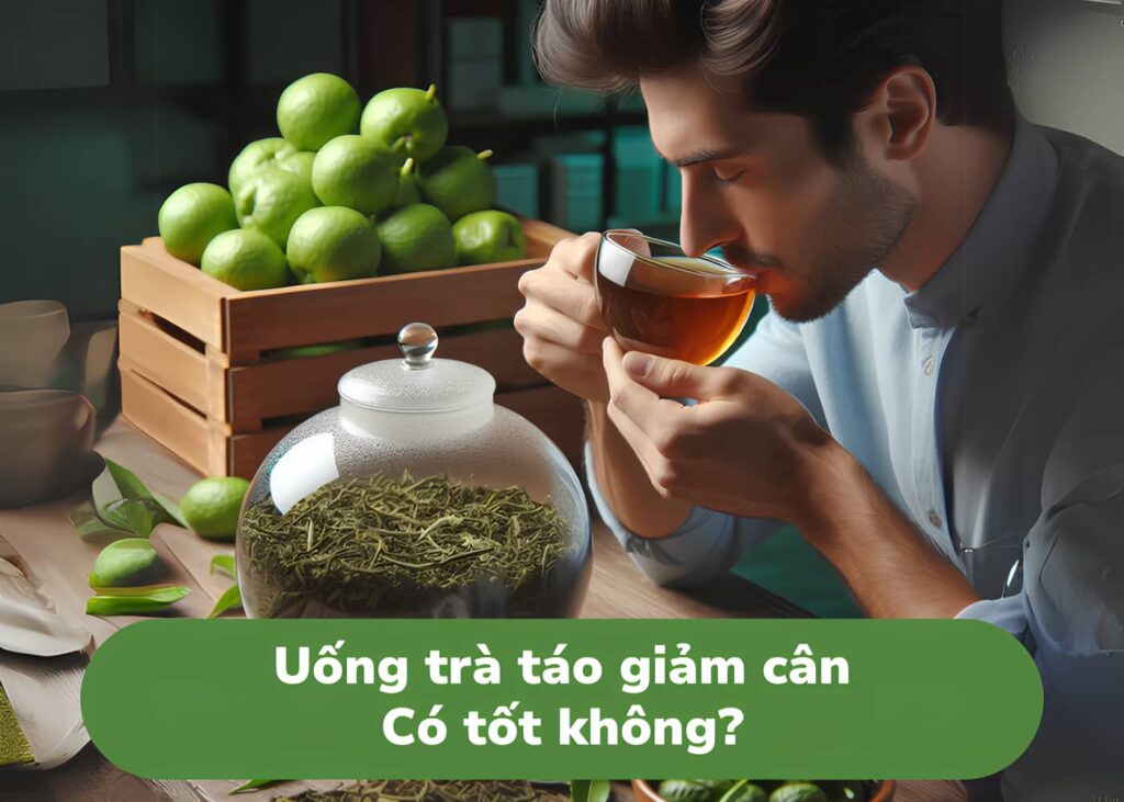 Uống trà táo giảm cân có tốt không?