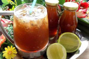 Uống trà bí đao hạt chia có mập không