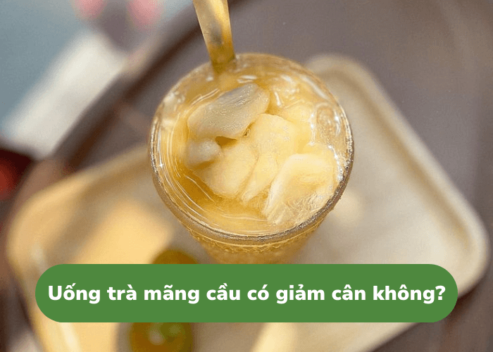 uống trà mãng cầu có giảm cân không?